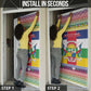 Central African Republic Christmas Door Cover Joyeux Noel