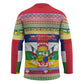 Central African Republic Christmas Hockey Jersey Joyeux Noel