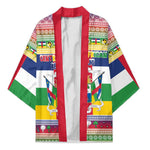 Central African Republic Christmas Kimono Joyeux Noel
