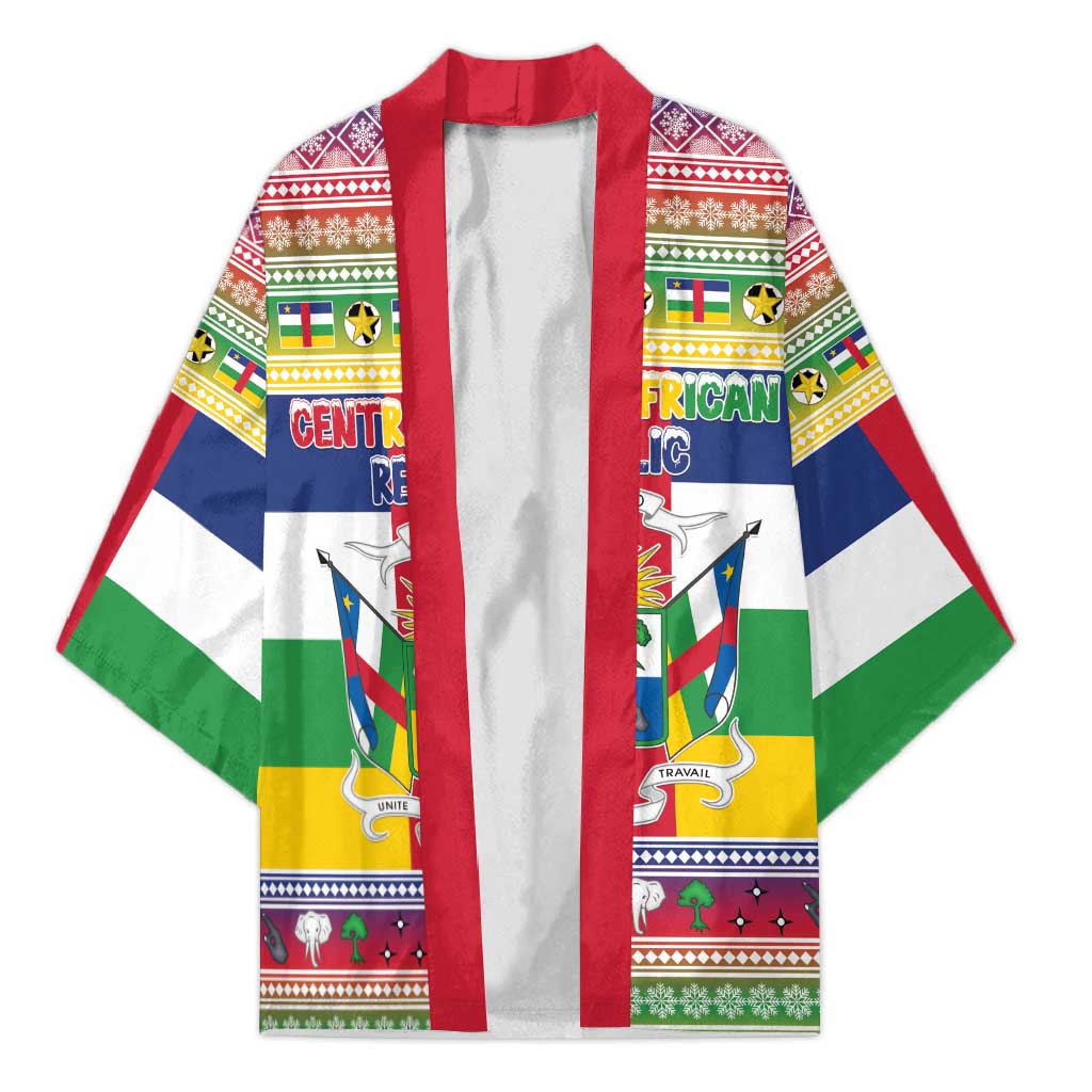 Central African Republic Christmas Kimono Joyeux Noel