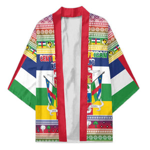 Central African Republic Christmas Kimono Joyeux Noel