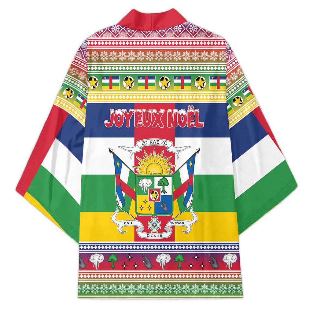 Central African Republic Christmas Kimono Joyeux Noel