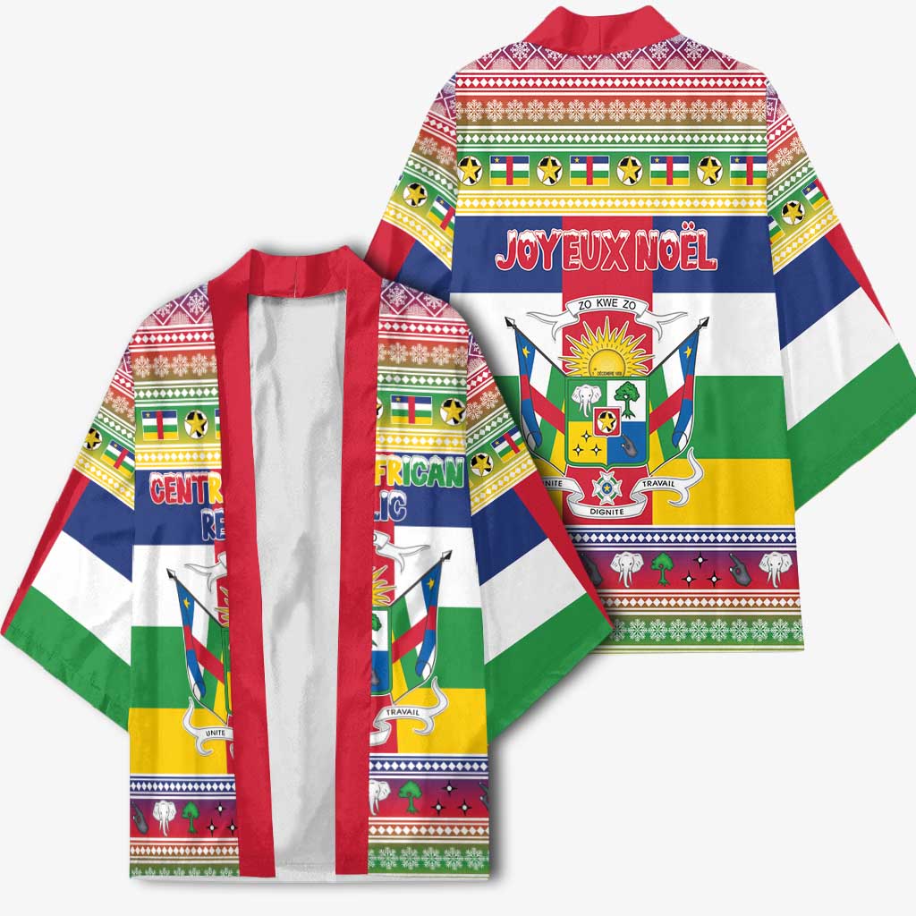 Central African Republic Christmas Kimono Joyeux Noel