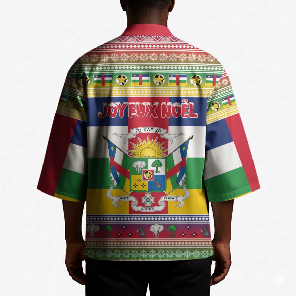 Central African Republic Christmas Kimono Joyeux Noel