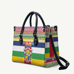 Central African Republic Christmas Leather Bag Joyeux Noel