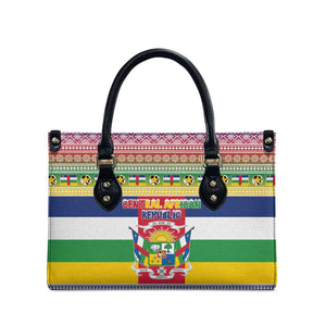 Central African Republic Christmas Leather Bag Joyeux Noel