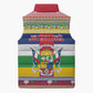 Central African Republic Christmas Sleeveless Puffer Jacket Joyeux Noel