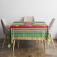 Afro Christmas in Central African Republic Tablecloth Merry Christmas - African Pride
