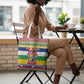 Central African Republic Christmas Tote Bag Joyeux Noel