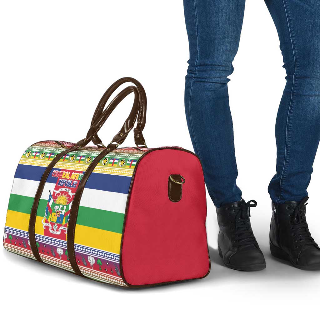 Central African Republic Christmas Travel Bag Joyeux Noel