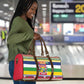 Central African Republic Christmas Travel Bag Joyeux Noel