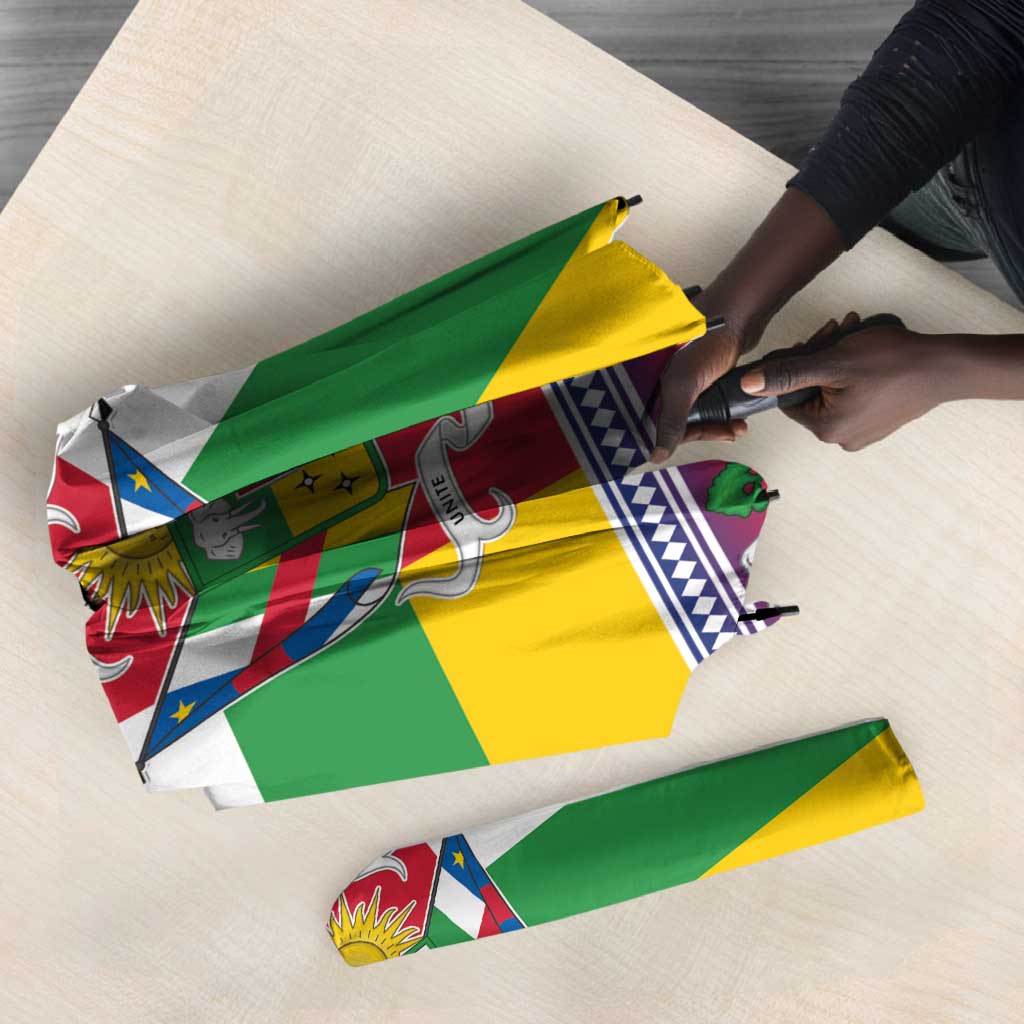 Central African Republic Christmas Umbrella Joyeux Noel