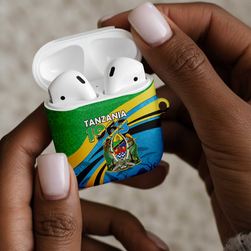 Tanzania 1963 AirPods Case Happy Independence Day