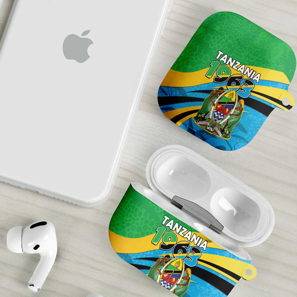 Tanzania 1963 AirPods Case Happy Independence Day