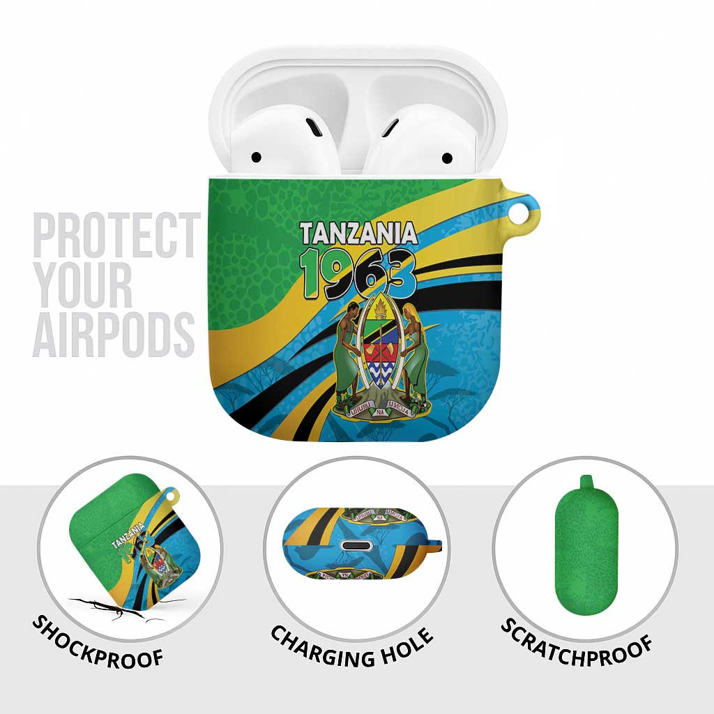 Tanzania 1963 AirPods Case Happy Independence Day