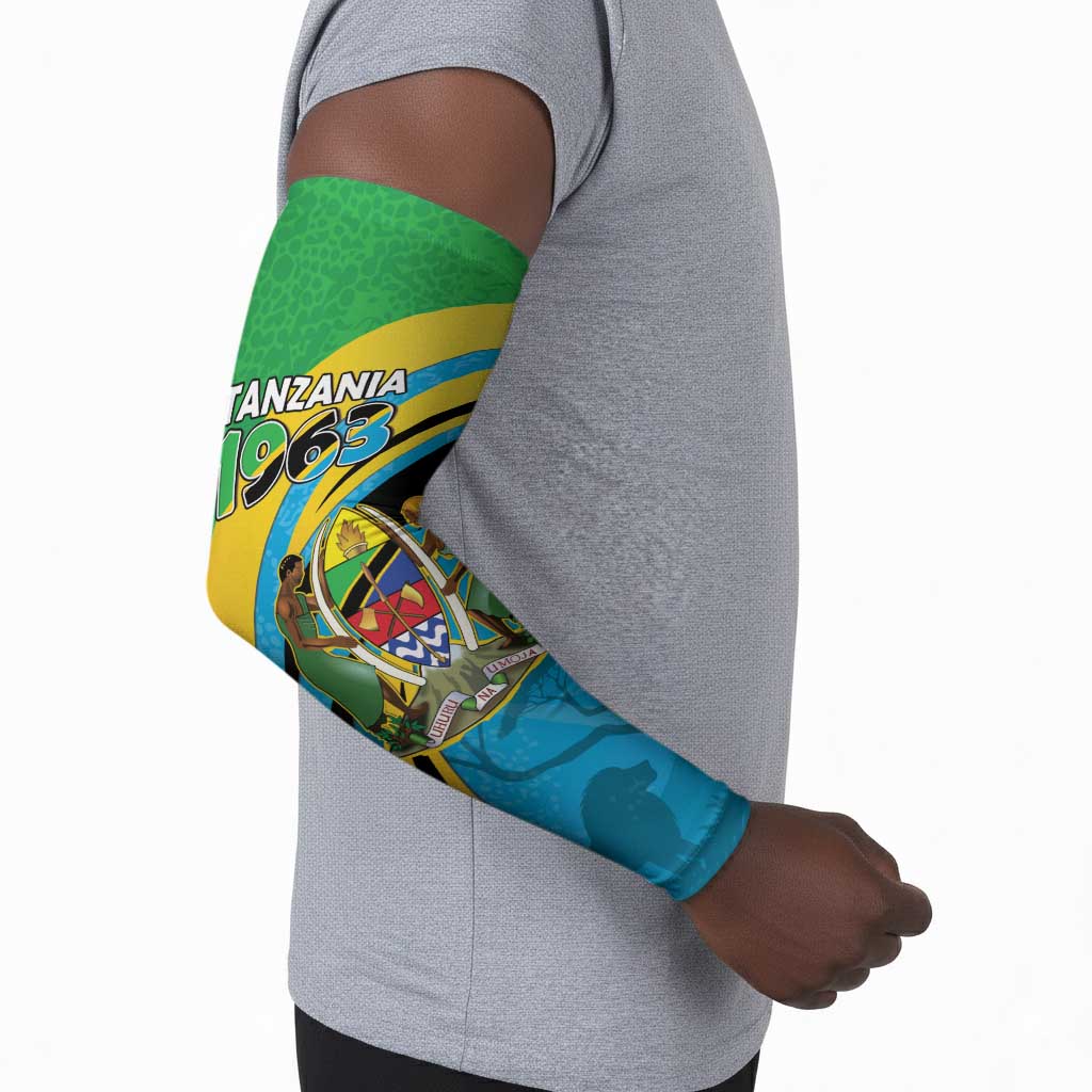 Personalized Tanzania 1963 Arm Sleeves Happy Independence Day