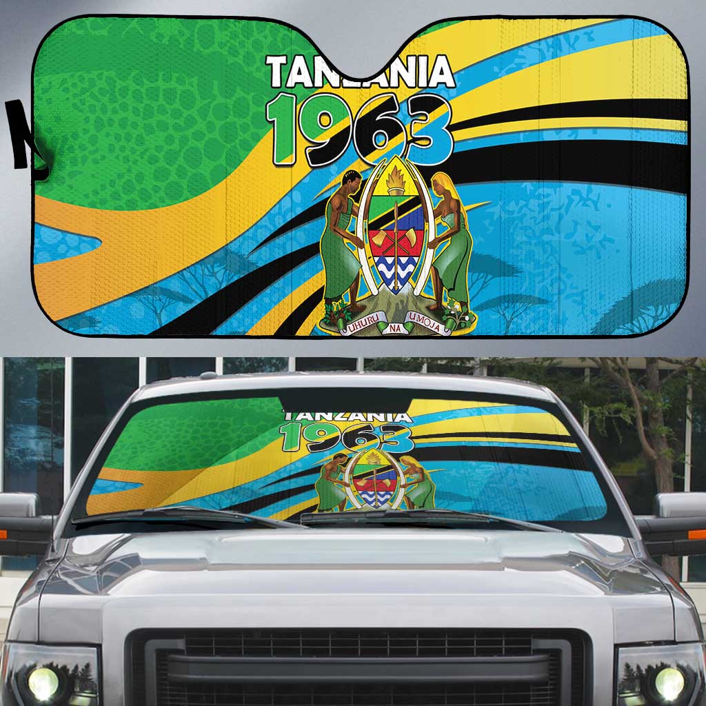 Tanzania 1963 Auto Sun Shade Happy Independence Day