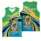 Personalized Tanzania Uhuru Day Basketball Jersey Coat Of Arms - Sports Style LT15