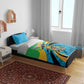 Tanzania Uhuru Day Bedding Set Coat Of Arms - Sports Style - African Pride