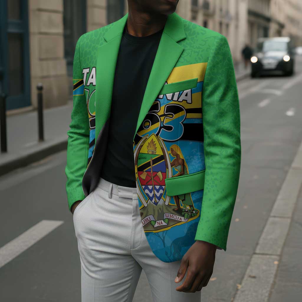 Personalized Tanzania 1963 Blazer Happy Independence Day