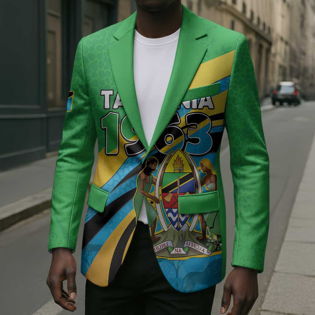 Personalized Tanzania 1963 Blazer Happy Independence Day