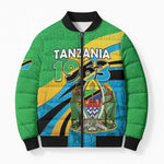 Personalized Tanzania 1963 Bomber Puffer Jacket Happy Independence Day