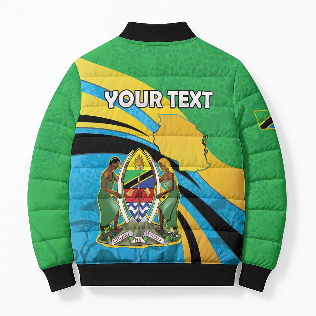 Personalized Tanzania 1963 Bomber Puffer Jacket Happy Independence Day
