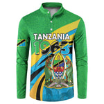 Personalized Tanzania 1963 Button Sweatshirt Happy Independence Day
