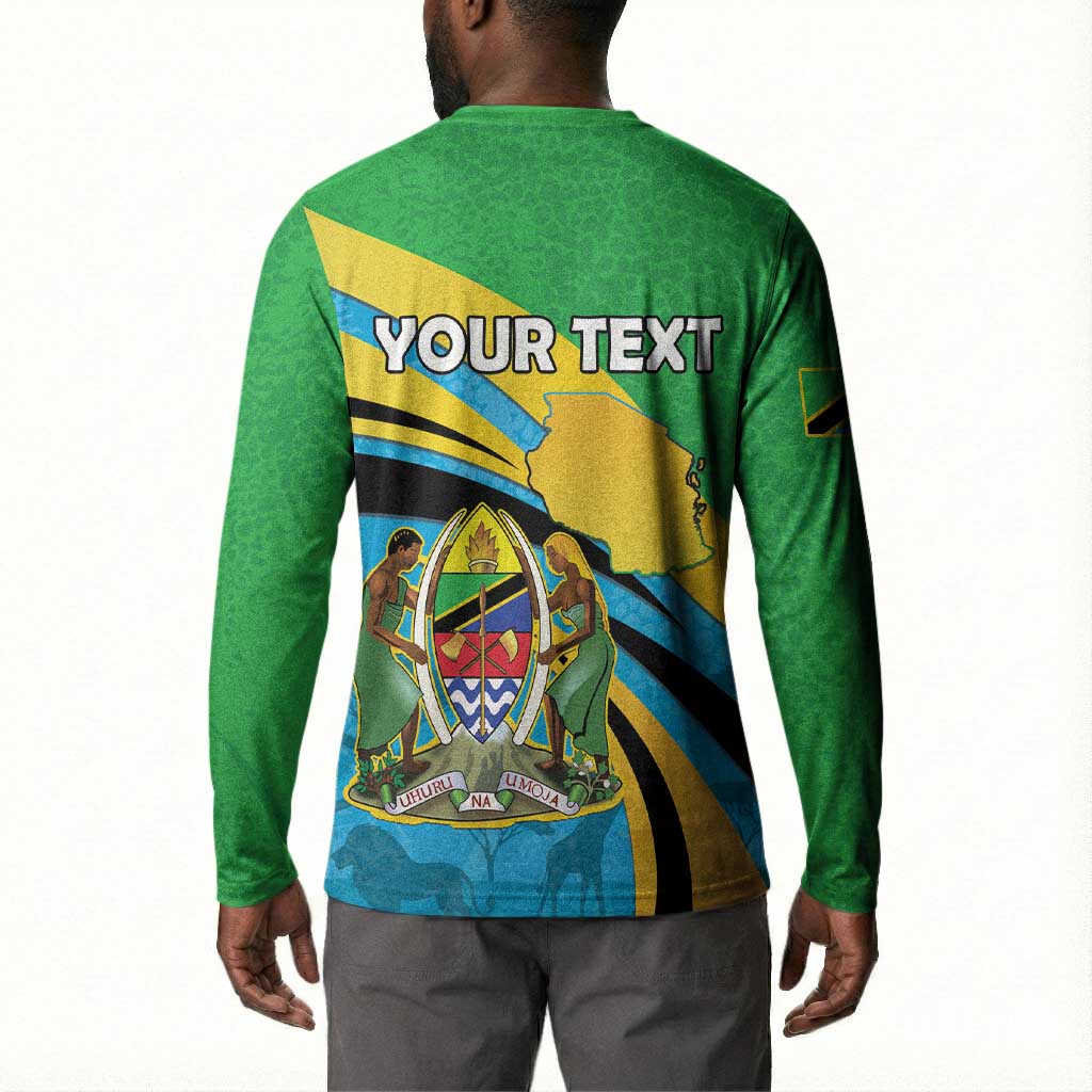 Personalized Tanzania 1963 Button Sweatshirt Happy Independence Day