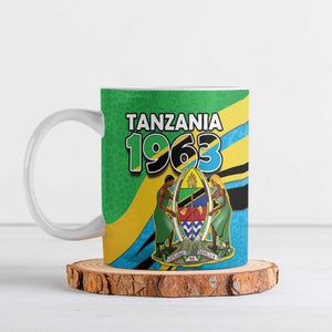 Personalized Tanzania 1963 Ceramic Mug Happy Independence Day