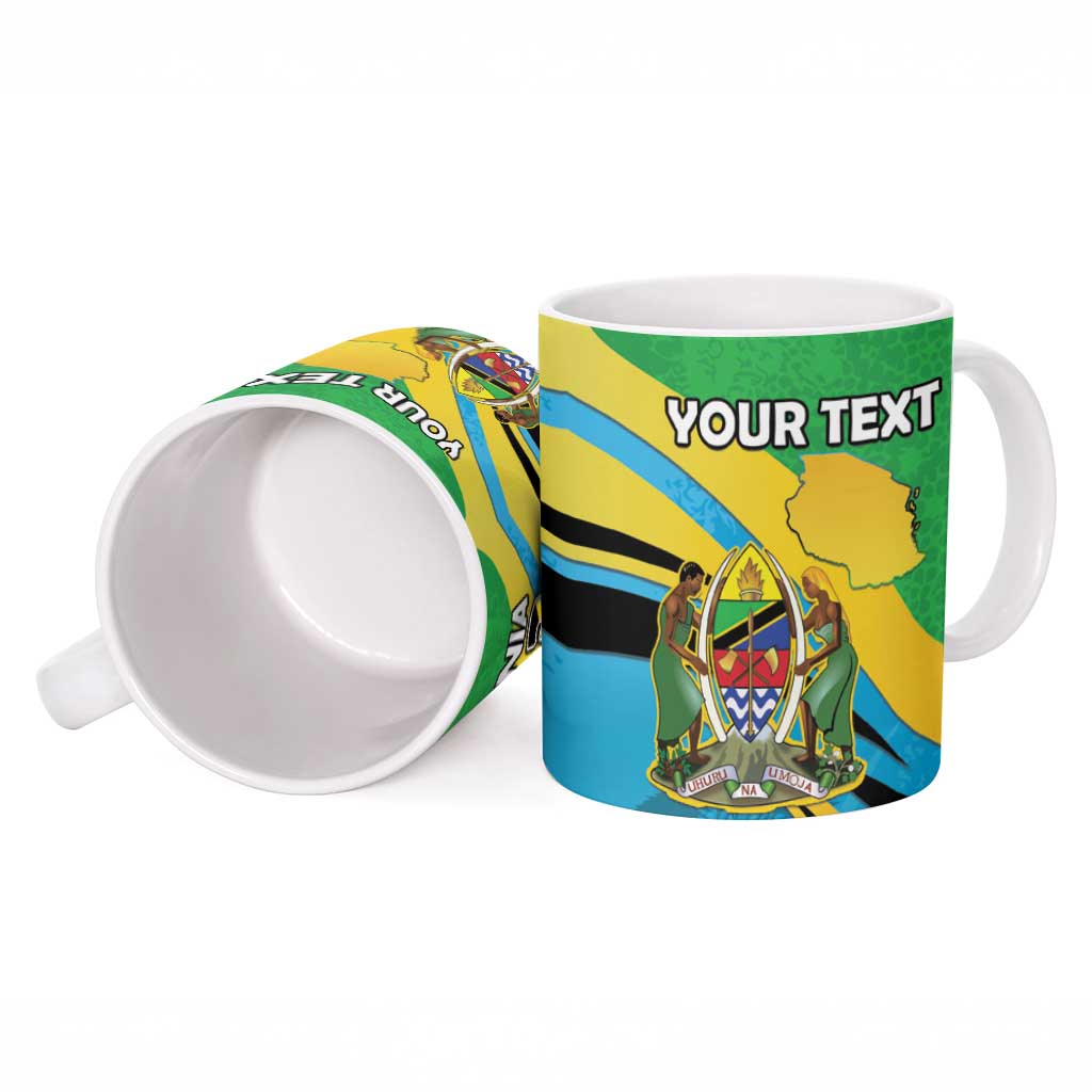 Personalized Tanzania 1963 Ceramic Mug Happy Independence Day