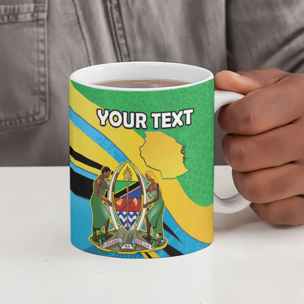Personalized Tanzania 1963 Ceramic Mug Happy Independence Day