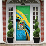 Personalized Tanzania 1963 Door Cover Happy Independence Day