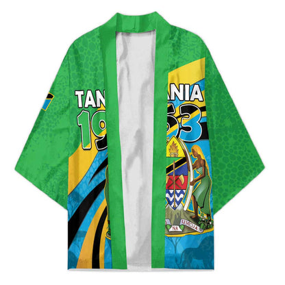 Personalized Tanzania 1963 Kimono Happy Independence Day