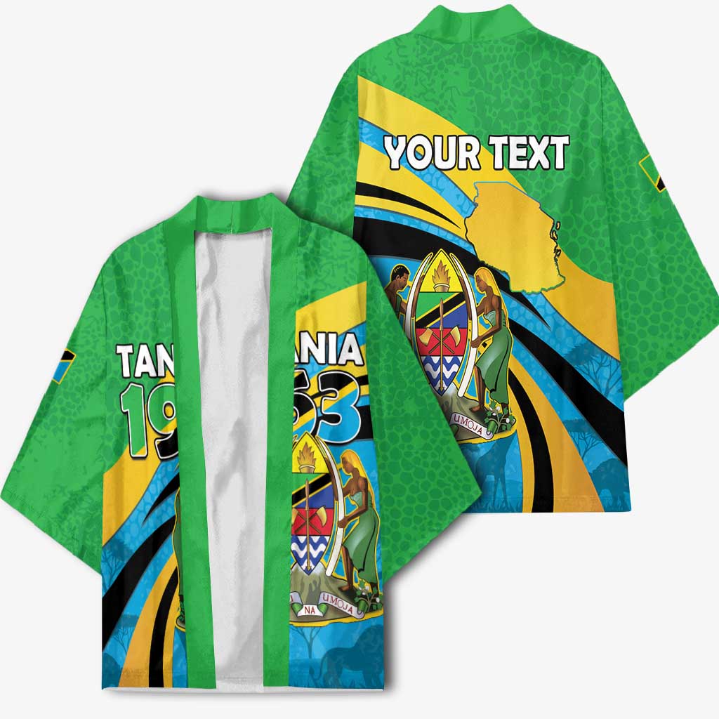 Personalized Tanzania 1963 Kimono Happy Independence Day