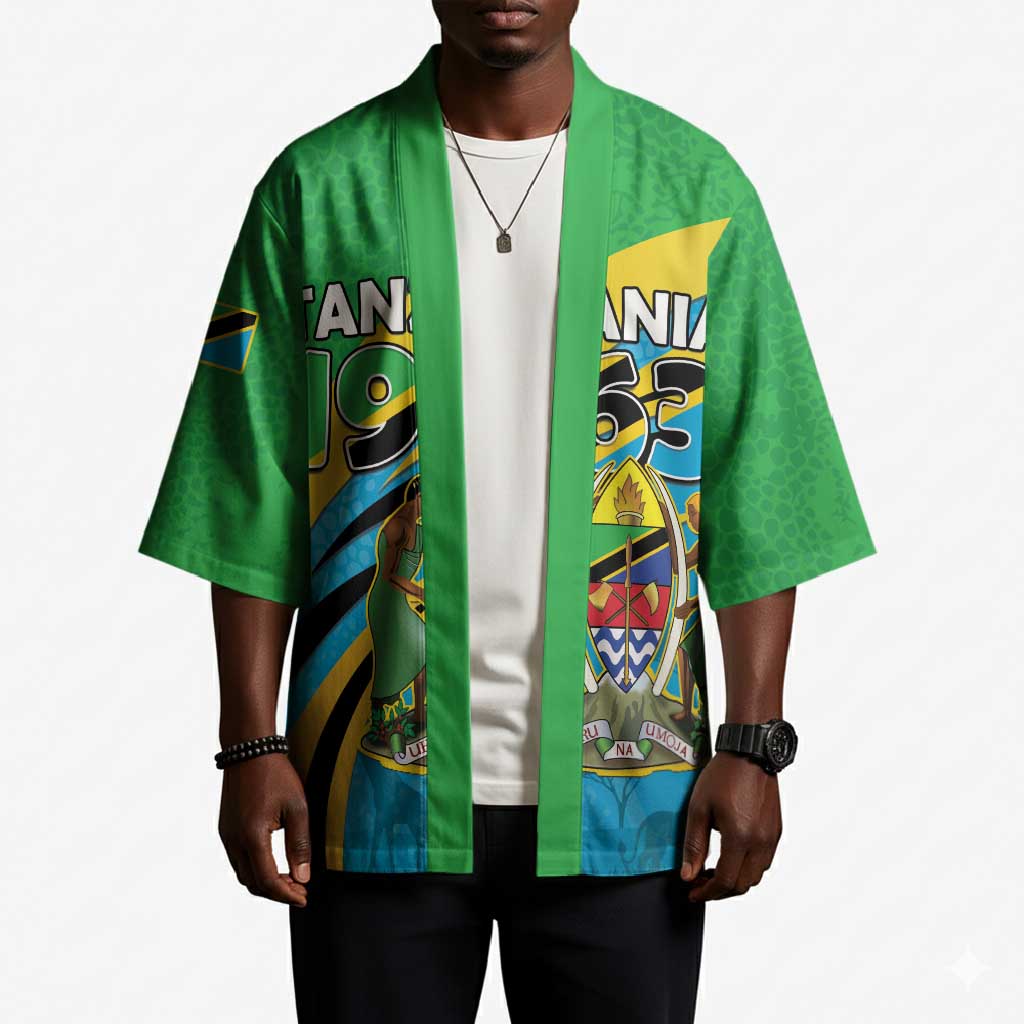 Personalized Tanzania 1963 Kimono Happy Independence Day