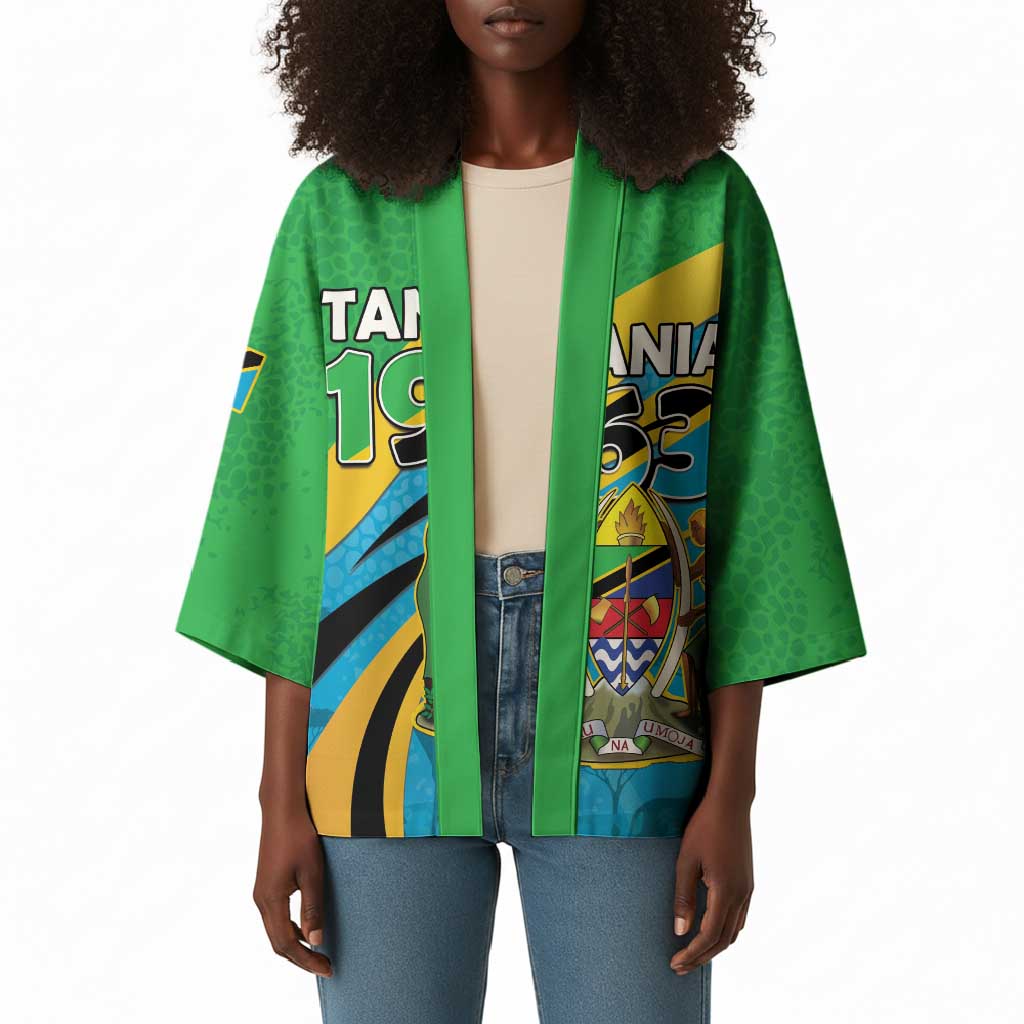 Personalized Tanzania 1963 Kimono Happy Independence Day