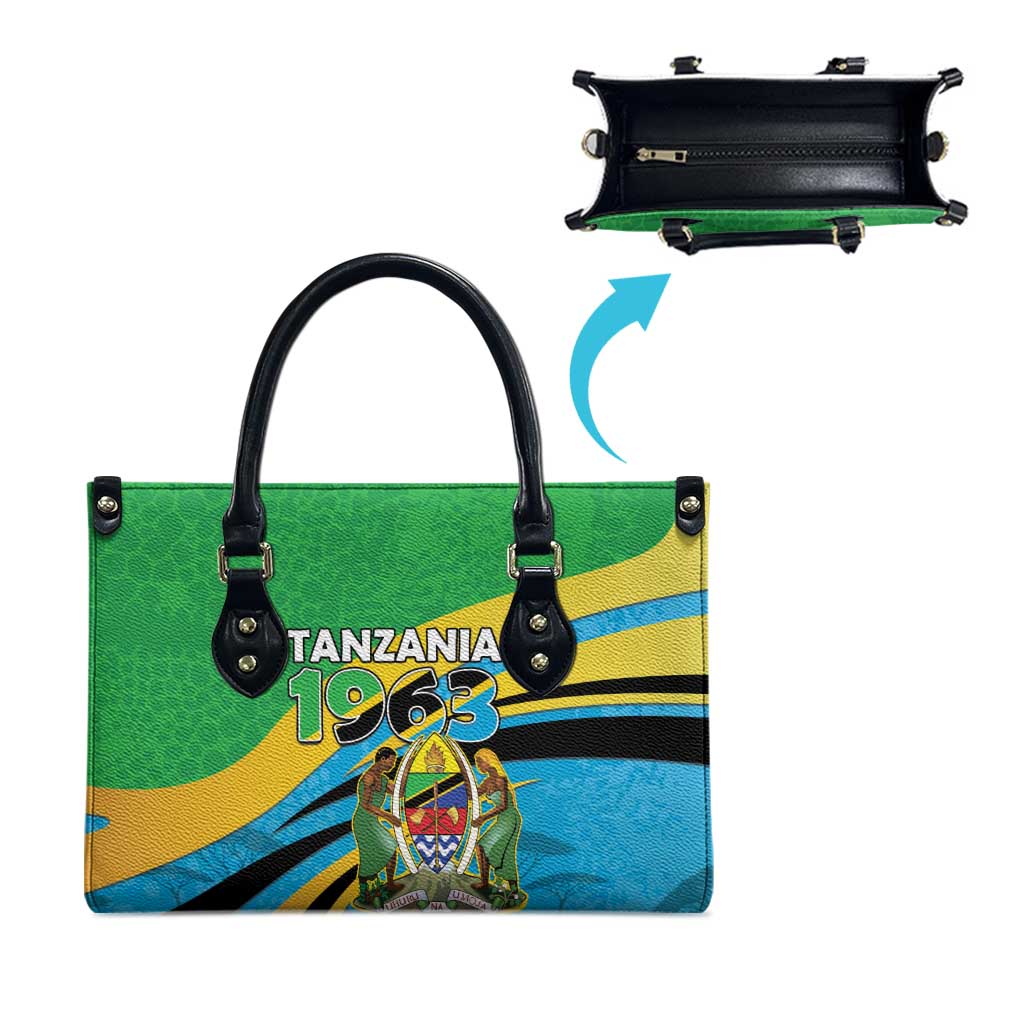 Tanzania 1963 Leather Bag Happy Independence Day