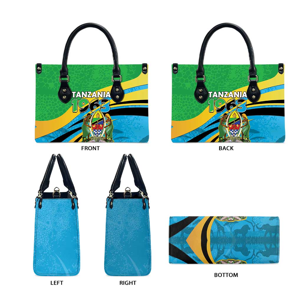 Tanzania 1963 Leather Bag Happy Independence Day