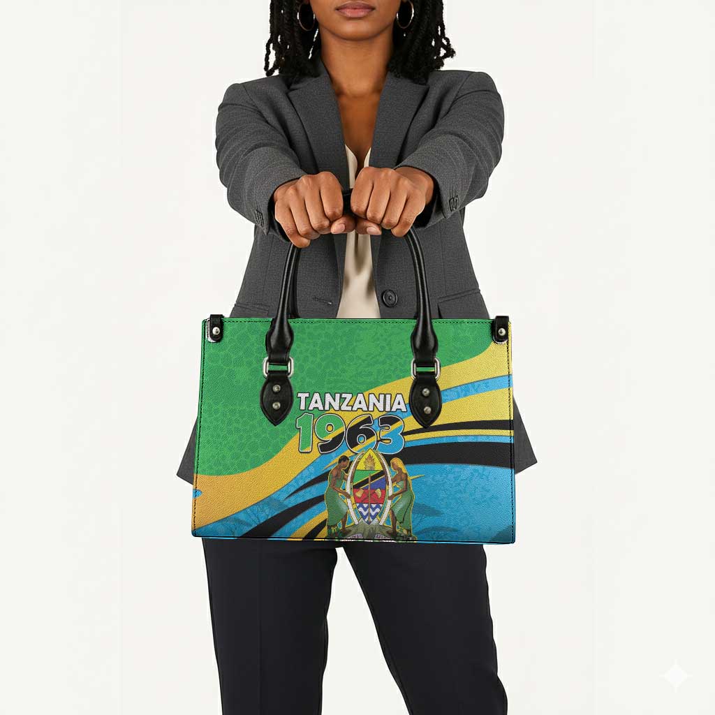 Tanzania 1963 Leather Bag Happy Independence Day