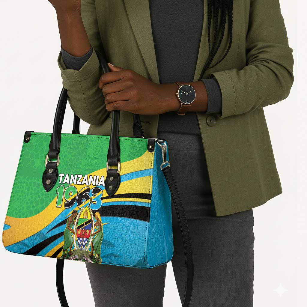 Tanzania 1963 Leather Bag Happy Independence Day