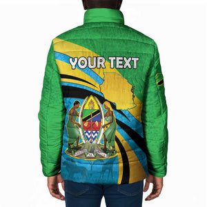 Personalized Tanzania 1963 Padded Jacket Happy Independence Day