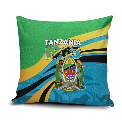 Tanzania 1963 Pillow Cover Happy Independence Day