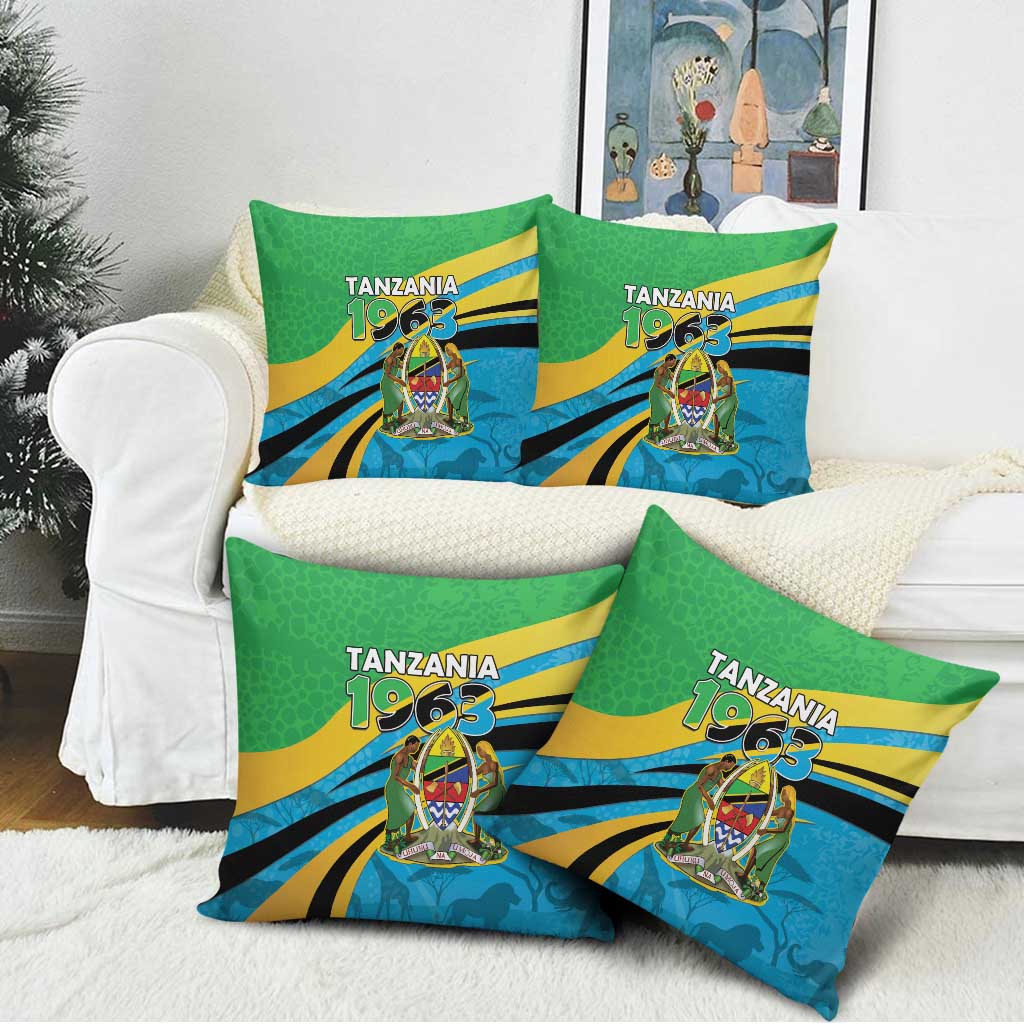 Tanzania 1963 Pillow Cover Happy Independence Day