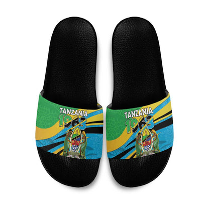 Tanzania 1963 Slide Sandals Happy Independence Day
