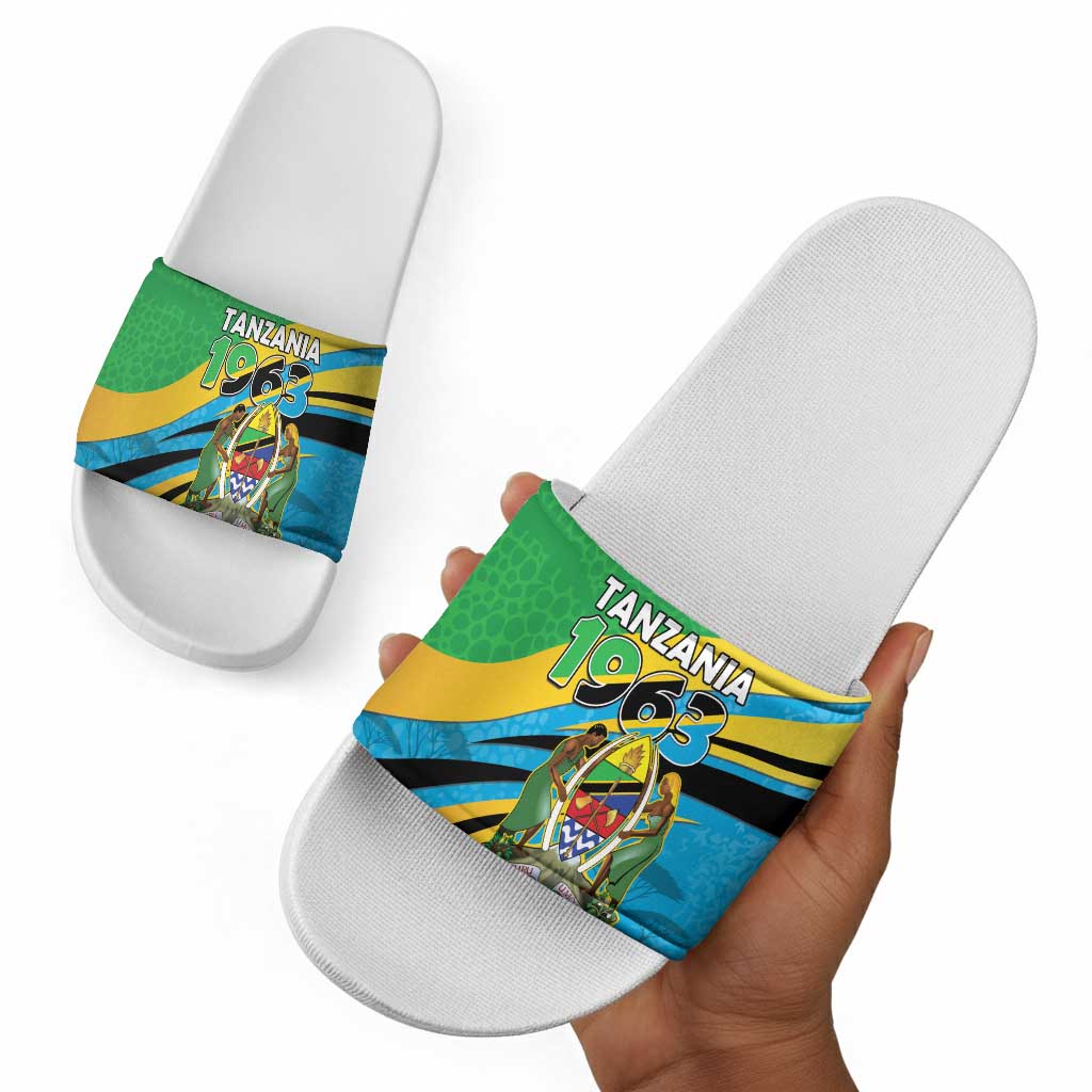 Tanzania 1963 Slide Sandals Happy Independence Day