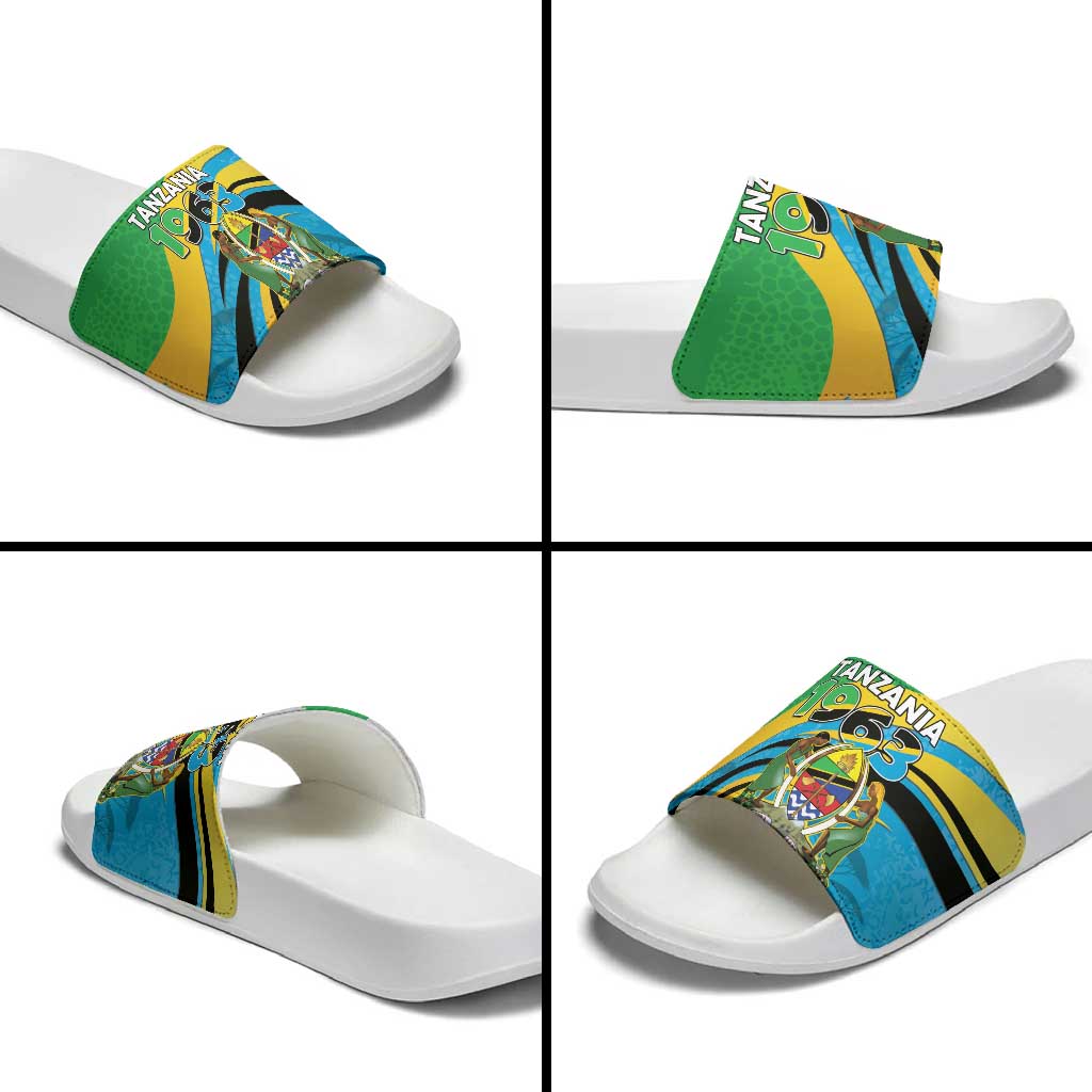 Tanzania 1963 Slide Sandals Happy Independence Day