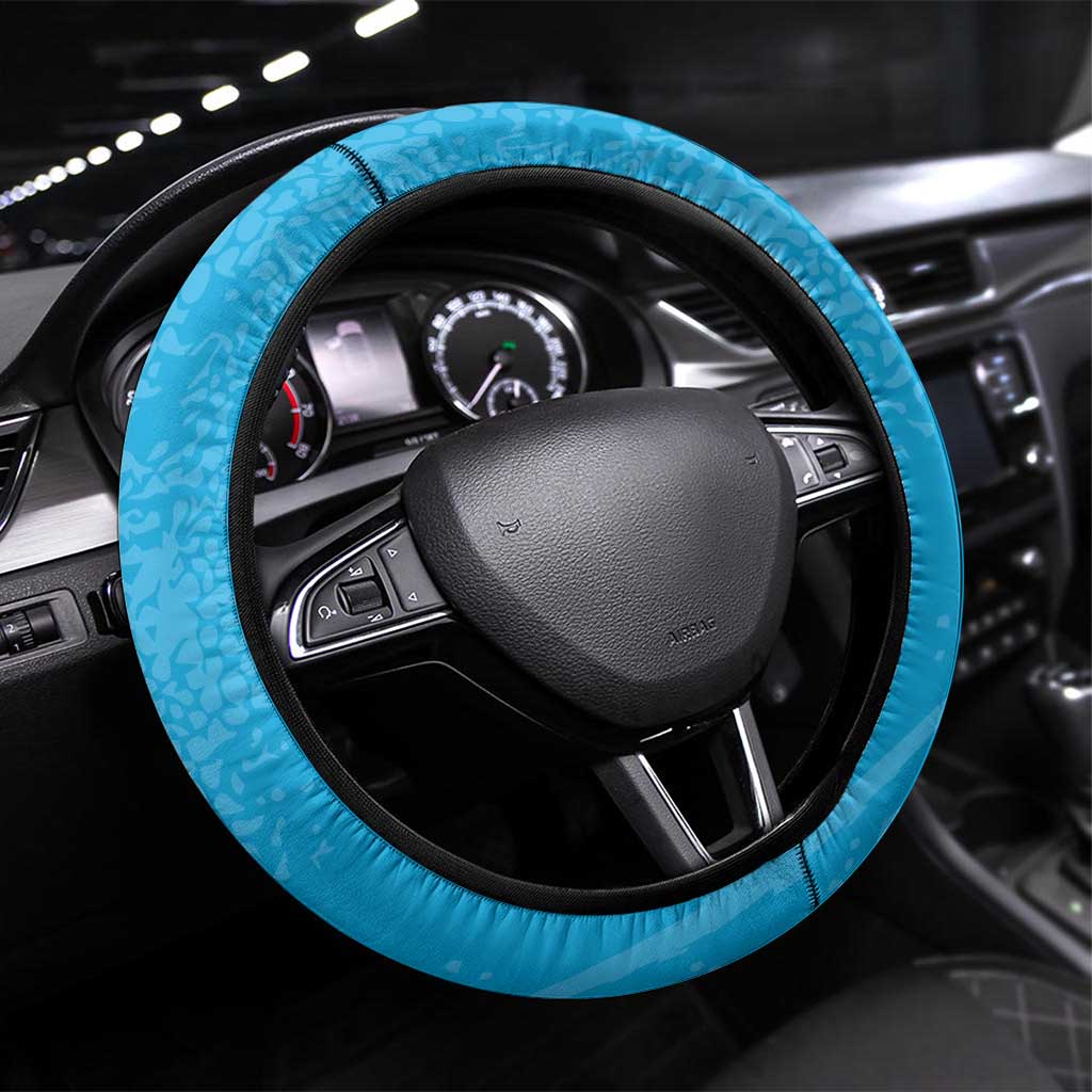 Tanzania Uhuru Day Steering Wheel Cover Coat Of Arms - Sports Style - African Pride