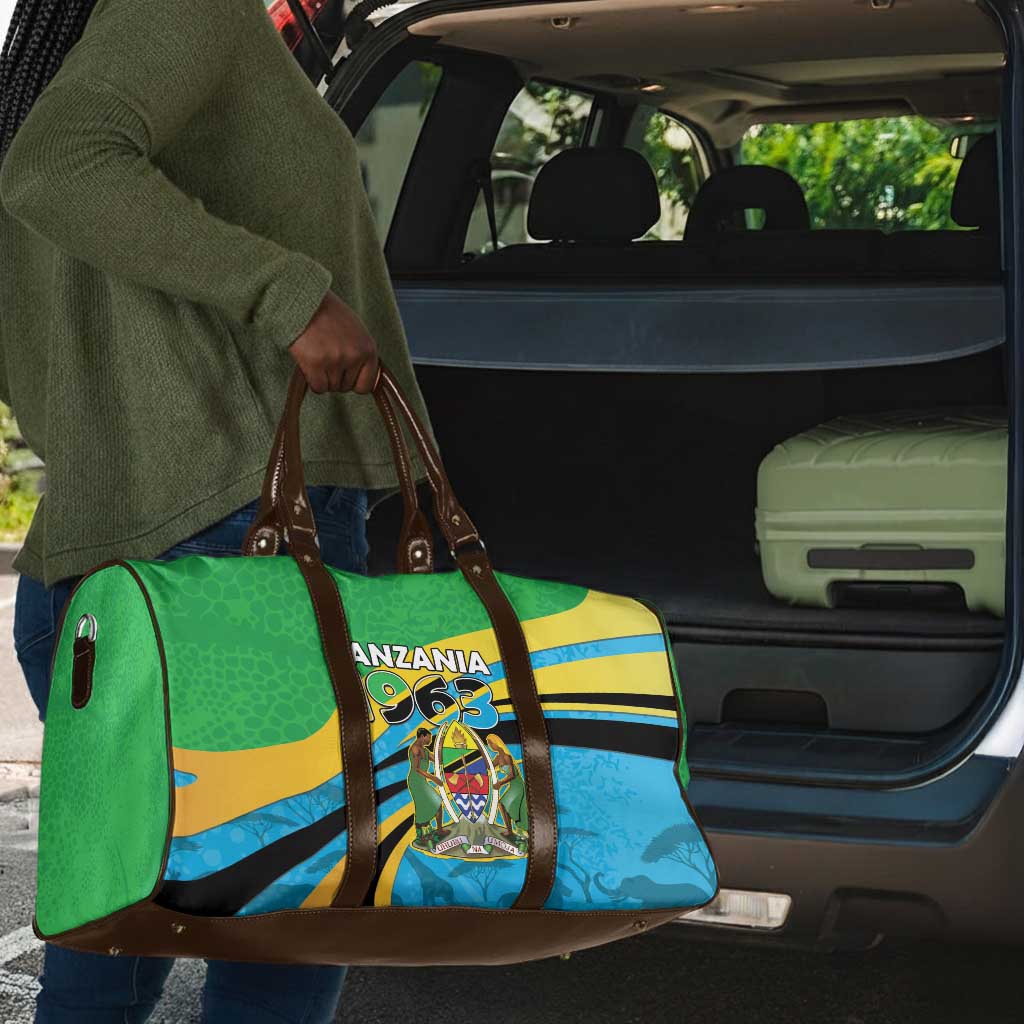 Tanzania 1963 Travel Bag Happy Independence Day
