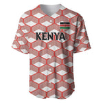 Personalized Kenya Athletics Baseball Jersey White Jersey - African Pride